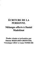 Ecriture de la personne