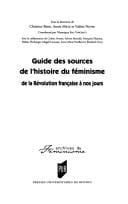 Guide des sources de l'histoire du féminisme
