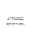 Comment (se) sortir de la Grande Guerre?
