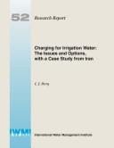 Charging for irrigation water