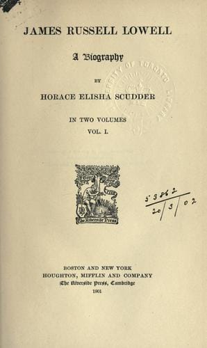 James Russell Lowell