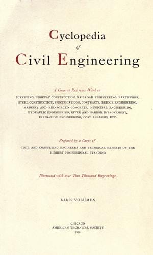 Cyclopedia of civil engineering