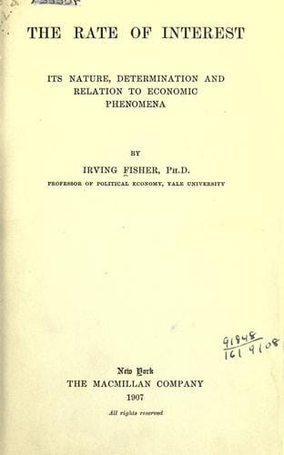 The rate of interest