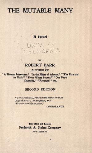 The mutable many : a novel