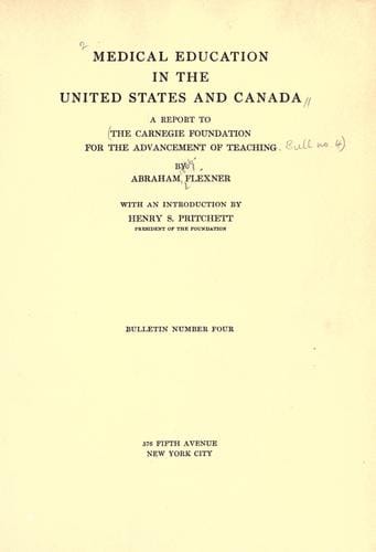 Medical education in the United States and Canada
