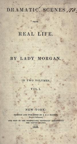 Dramatic scenes from real life