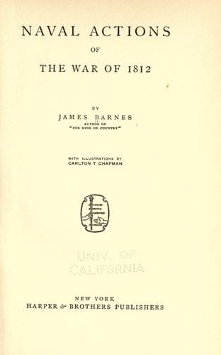 Naval actions of the War of 1812