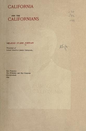 California and the Californians