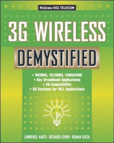 3G wireless demystified