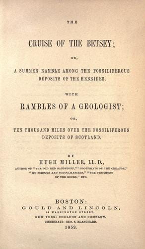 The cruise of the Betsey