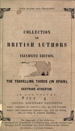 The travelling thirds (in Spain)