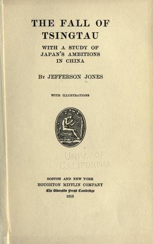 The fall of Tsingtau