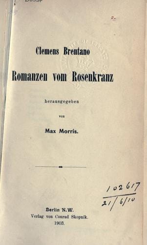 Romanzen vom Rosenkranz