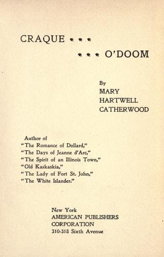 Craque ... ... O'Doom