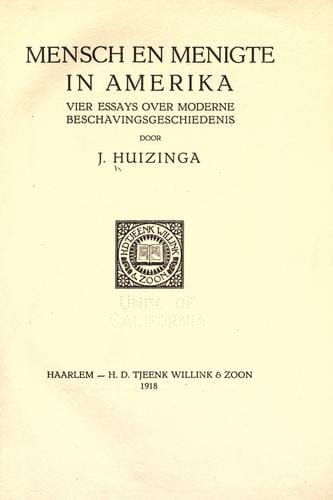 Mensch en menigte in Amerika