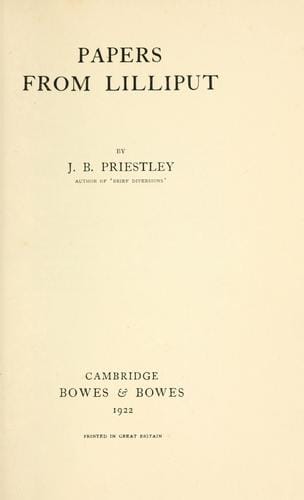 Papers from Lilliput