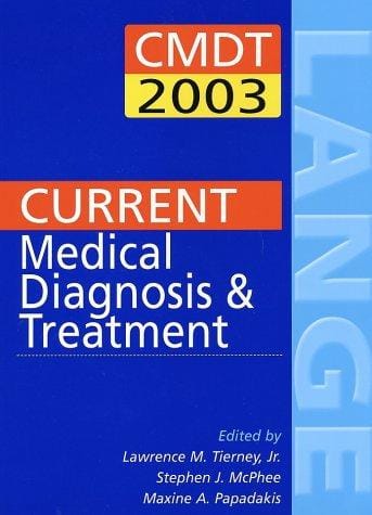 Current medical diagnosis & treatment, 2003