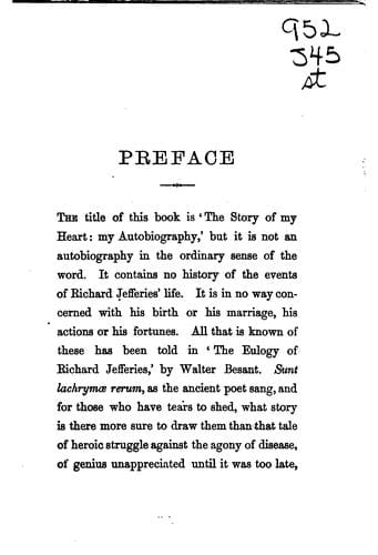 The story of my heart