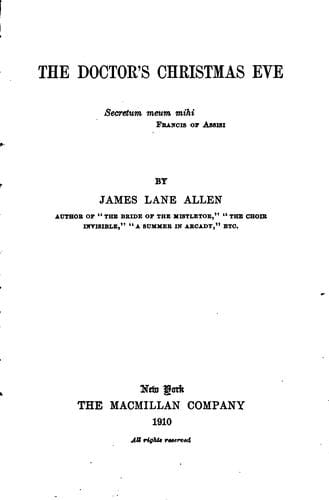 The Doctor's Christmas Eve