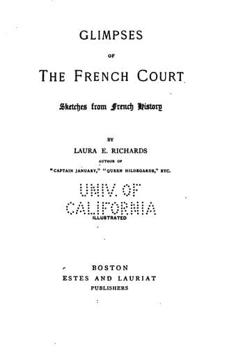 Glimpses of the French court