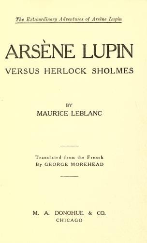 Arsène Lupin contre Herlock Sholmès