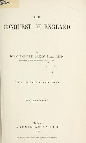 The conquest of England