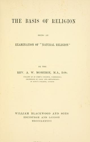 The basis of religion