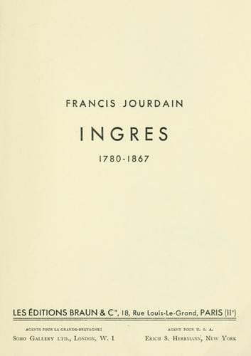 Ingres, 1780-1867