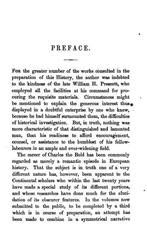 History of Charles the Bold, Duke of Burgundy