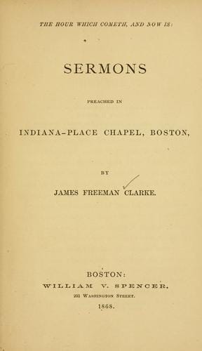 The hour which cometh, and now is