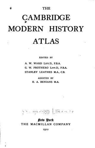 The Cambridge Modern History