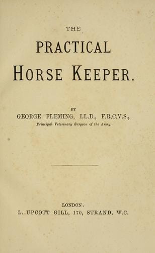 The practical horse keeper