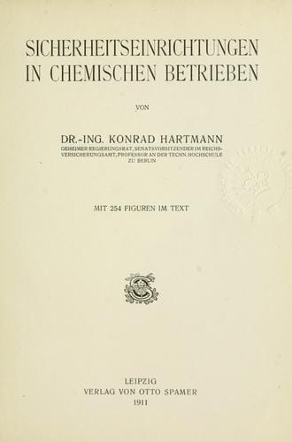 Sicherheitseinrichtungen in chemischen Betrieben