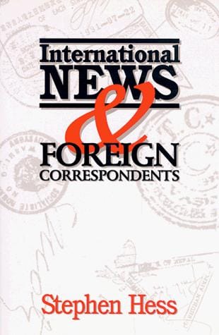 International news & foreign correspondents