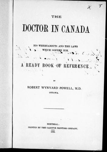 The doctor in Canada