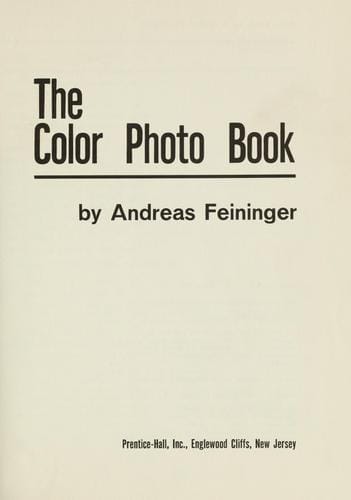 The color photo book