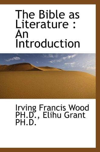 The Bible as Literature