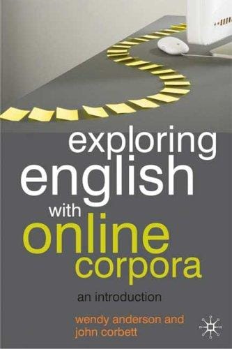 Exploring English with online corpora