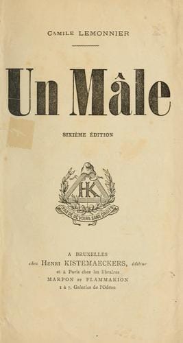 Un mâle