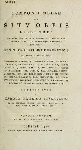 De situ orbis libri tres