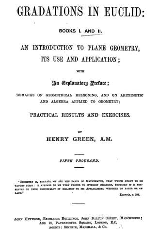 Gradations in Euclid
