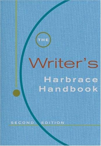 The Writer's Harbrace Handbook
