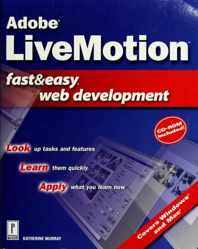 Adobe LiveMotion fast & easy Web development