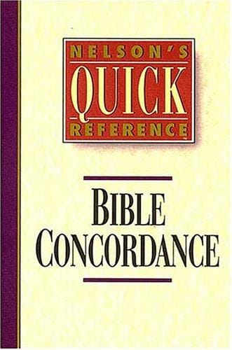 Bible concordance