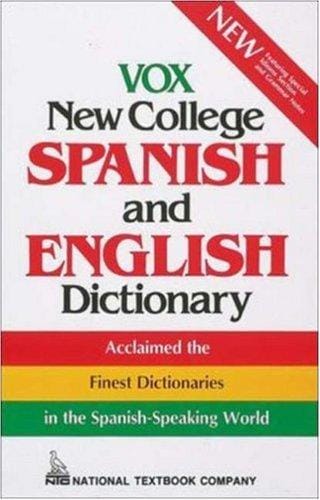 Vox new college Spanish and English dictionary