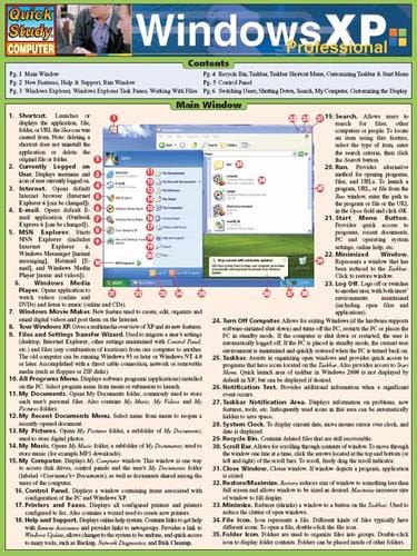 QuickStudy - Windows XP Professional