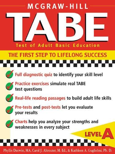 TABE (Test of Adult Basic Education) Level A