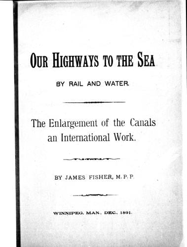 Our highways to the sea by rail and water