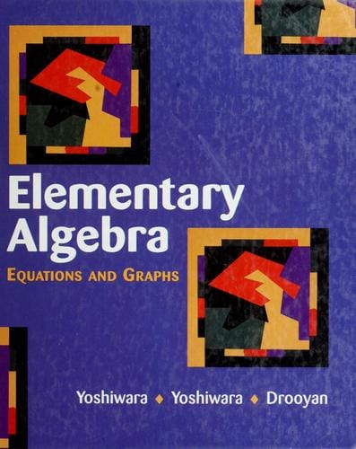 Elementary algebra