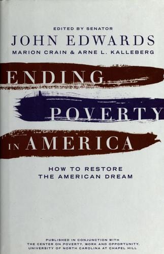 Ending poverty in America
